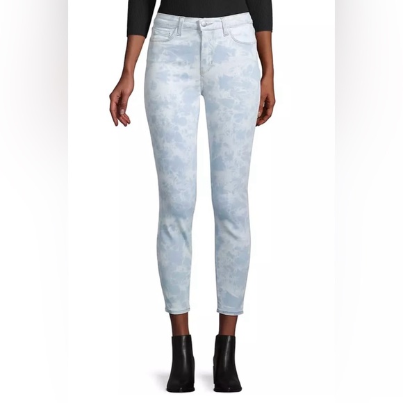 L'AGENCE Margot Tie-Dye High-Rise Skinny Jeans, Abyss - Size 25, NEW - Picture 1 of 10